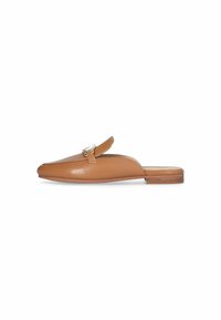 Mules - cognac