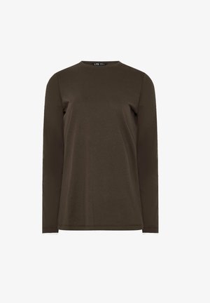 Long Tall Sally, TALL LONG SLEEVE TOPS - Camiseta de manga larga - brown