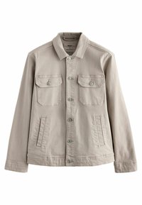 REGULAR FIT BUTTON UP - Chaqueta vaquera - neutral