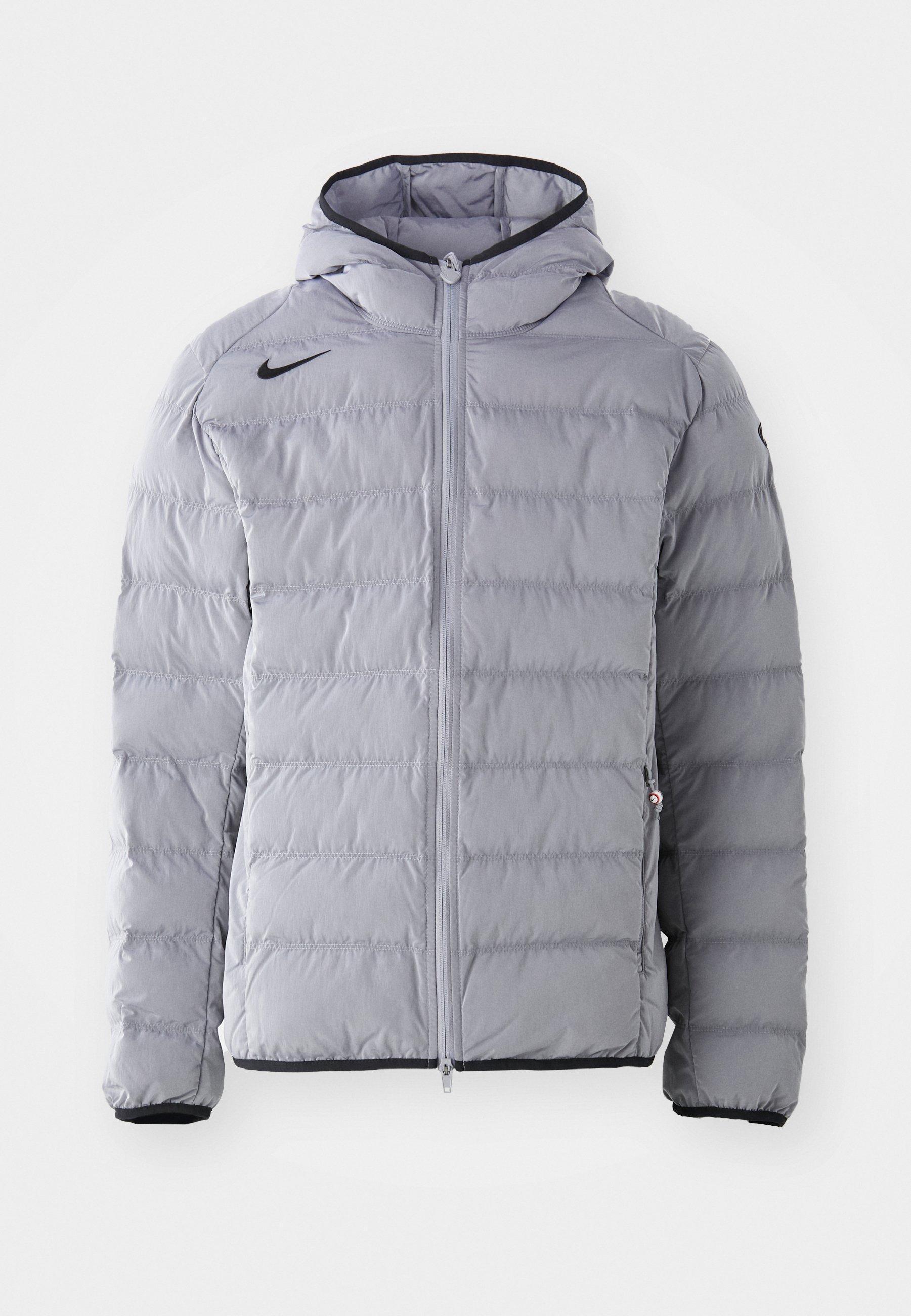 nike synthetic fill jacket grey