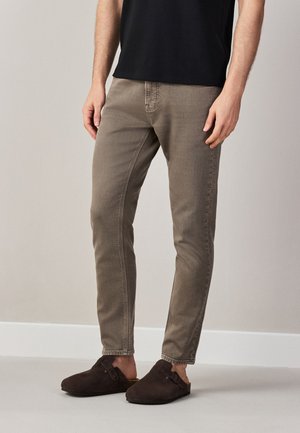 Next COMFORT STRETCH JEANS.  - SKINNY FIT - Jeans Skinny Fit - brown wash