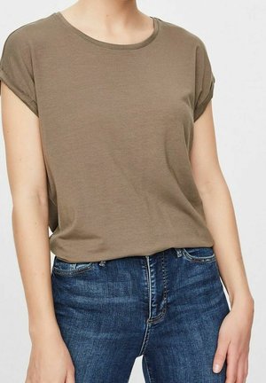 T-shirt basique - brown