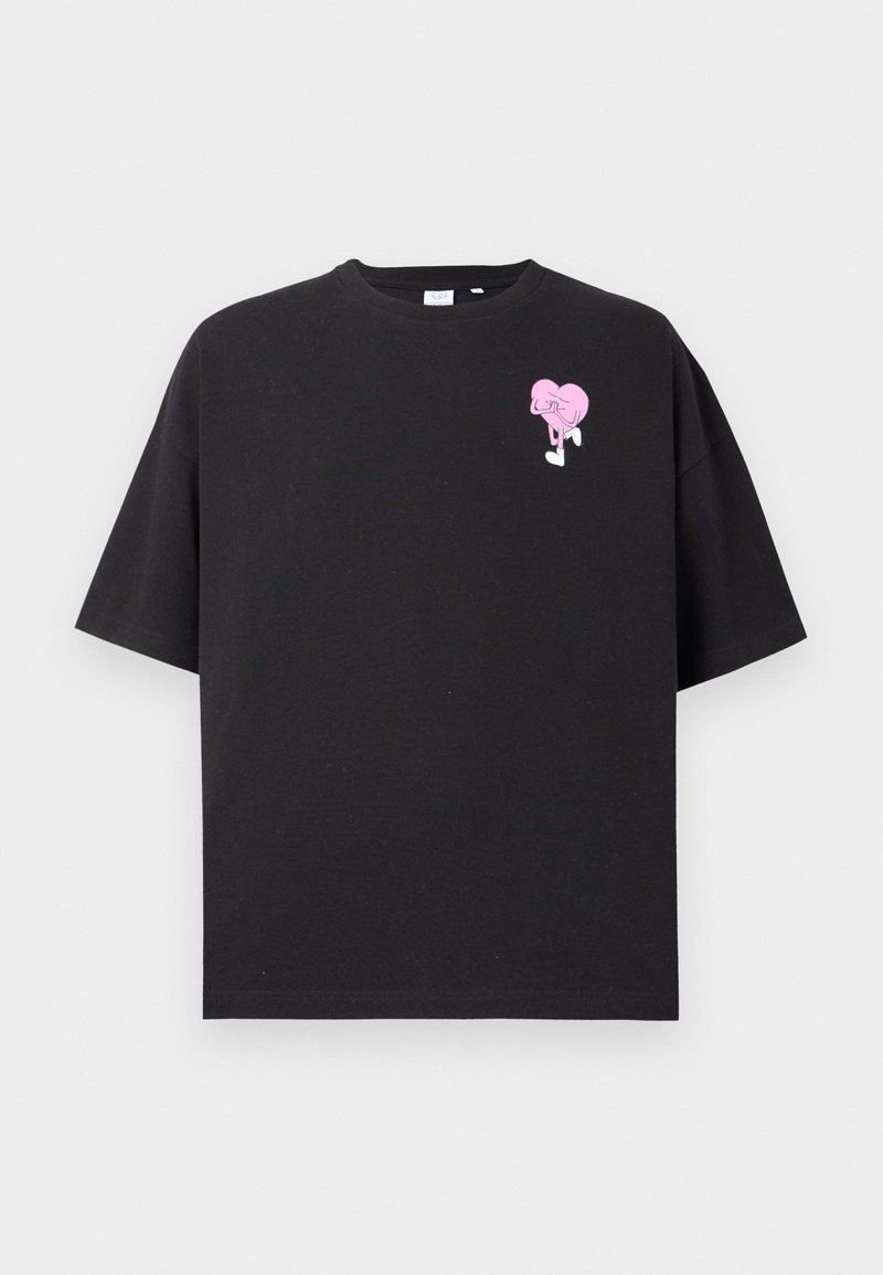 The Tracksuit Club T-shirt print zwart