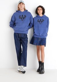GAP MICKEY HOODIE UNISEX - Mikina s kapucňou - navy uniform