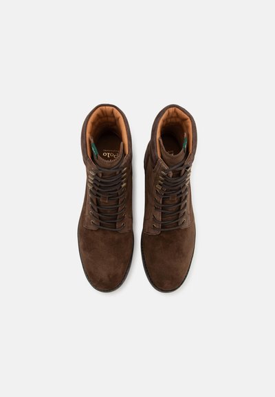 Polo Ralph Lauren BRYSON - Šněrovací kotníkové boty - chocolate brown