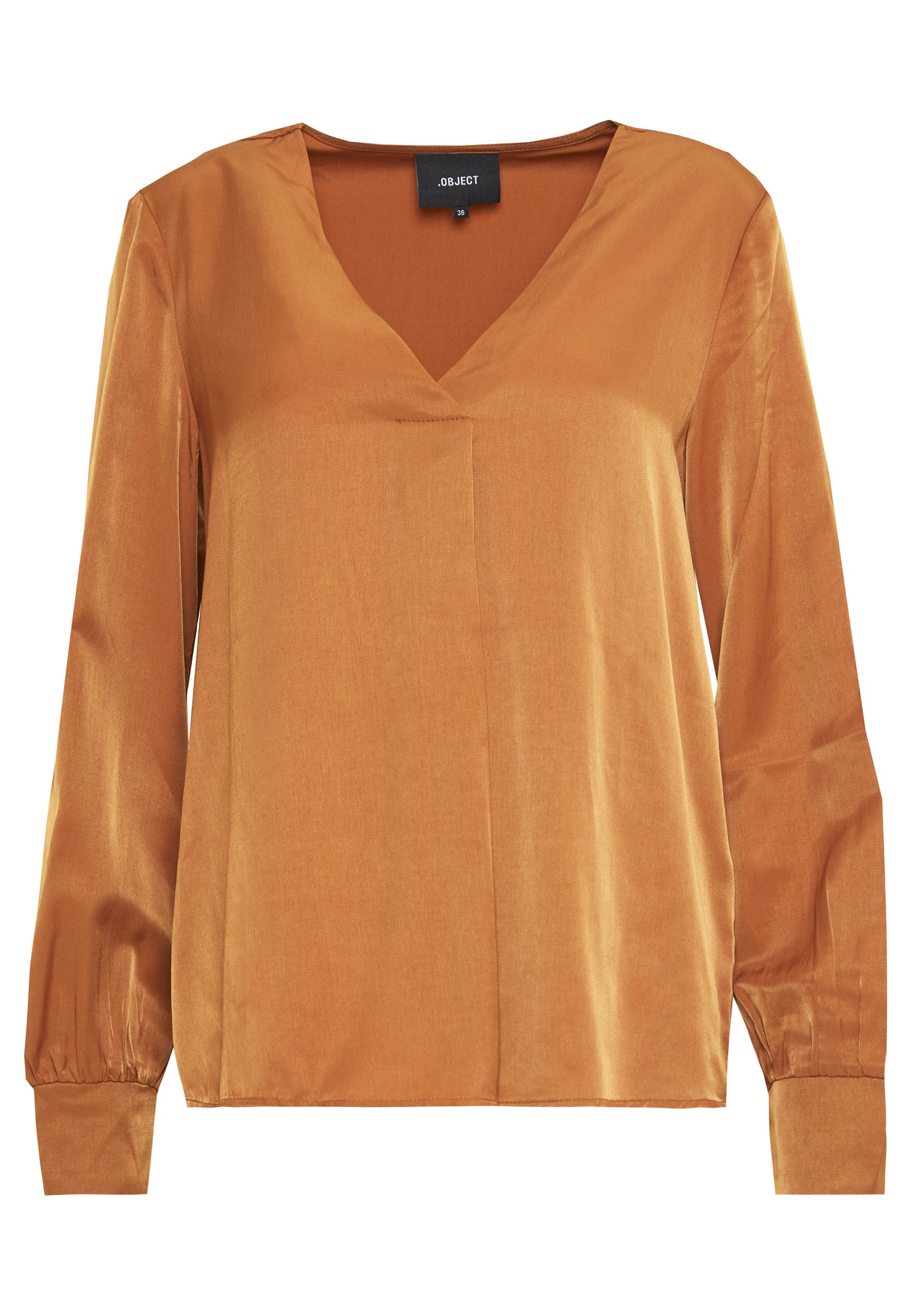 Object OBJEILEEN V NECK SEASONAL Bluser sugar almond Object OBJEILEEN V NECK SEASONAL - Bluser - sugar almond