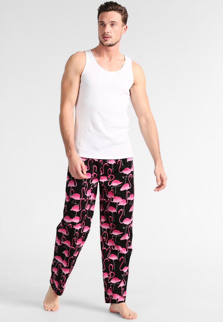 Lousy Livin Underwear FLAMINGO - Pyjamabroek - black/zwart - Zalando.nl