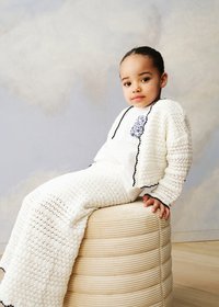 Mango Kids - LILIA - Kardigán - vit Miniatúrny obrázok 1