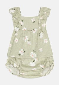 Carter's - FLORAL PRINT SET - Top - green Miniatúrny obrázok 1