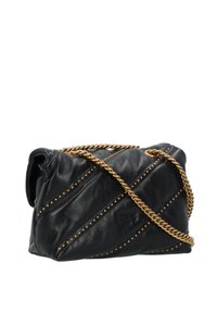 Pinko LOVE PUFF MINI  - Mala a tiracolo - black/antique gold-coloured