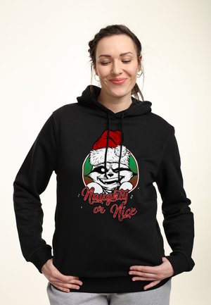 GOTG CLASSIC ROCKET GREETINGS - Jersey con capucha - black