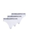 LOGO THONG 3 PACK - Stringid - white
