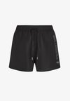 IKON METALLIC - Badeshorts - black