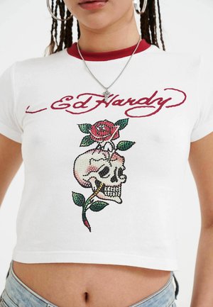 Print T-shirt - white