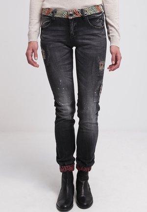 Relaxed fit jeans - blue denim