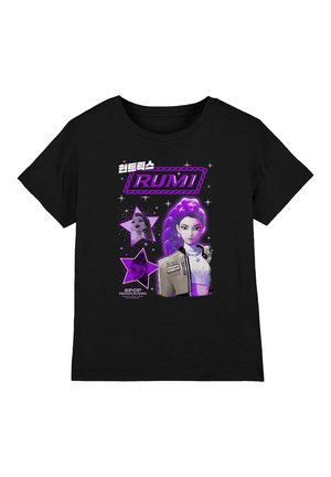 KPOP DEMON HUNTERS HUNTRIX RUMI POPSTAR - T-Shirt print - black