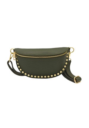 SOLEIL CHIC - MINI CLOUTÉ - Sac banane - graine kaki