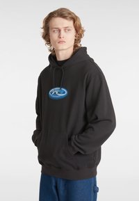 Vans RETROVAL - Felpa con cappuccio - black