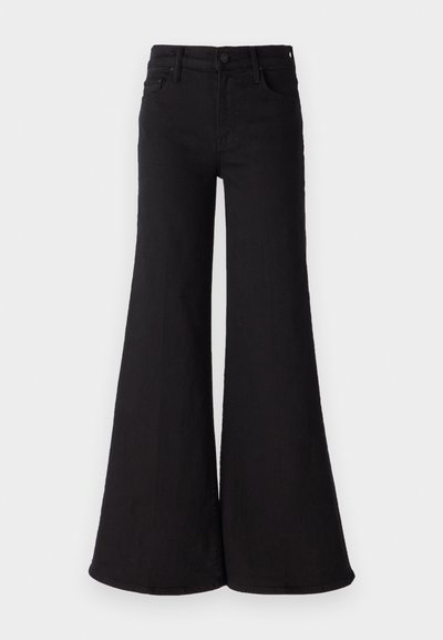 Mother THE TWISTER SNEAK - Wide Leg - black denim