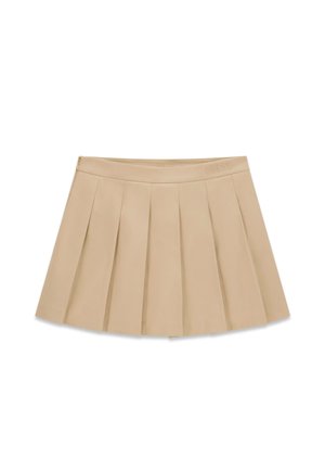 Guess, JULIANE MINI PLEATED SKIRT - A-snit nederdel - beige