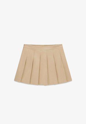 Guess, JULIANE MINI PLEATED SKIRT - A-snit nederdel - beige