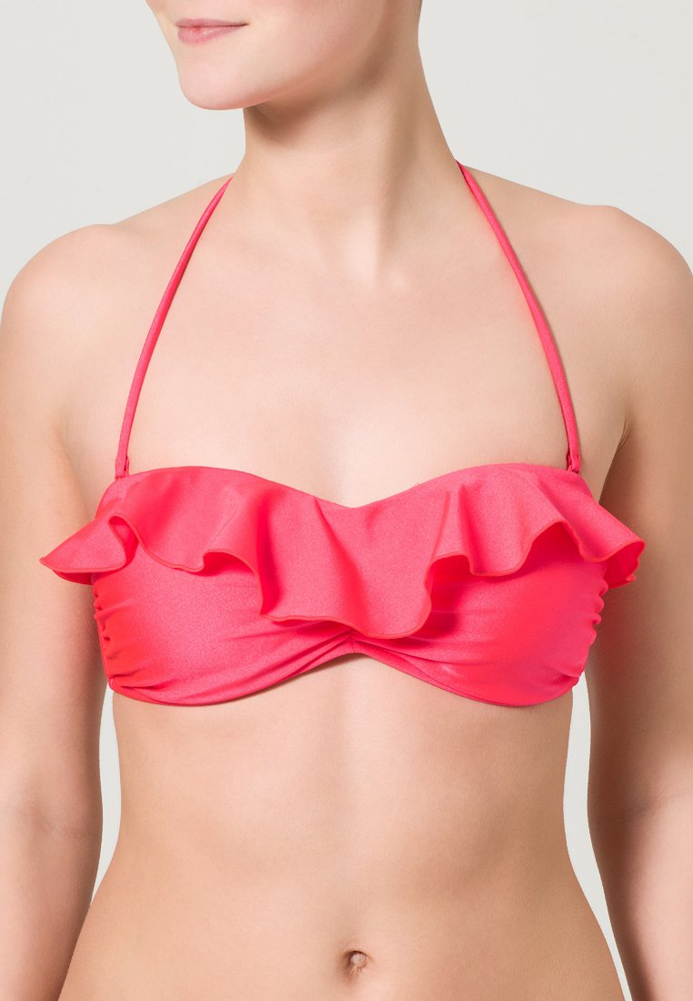 Seafolly SHIMMER Bikini top neon red/red Zalando.co.uk