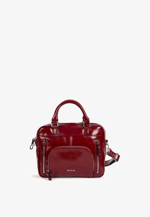 nat & nin, NAT & NIN HANDBAG MINI MACY - Sac à main - dark red