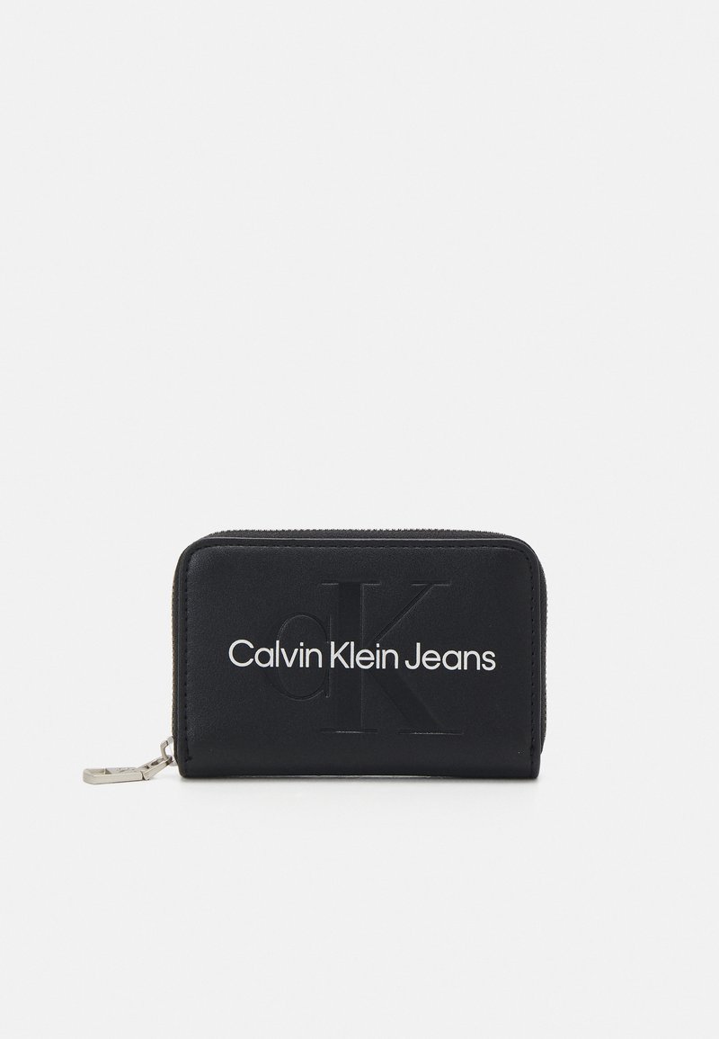 Calvin Klein Jeans SCULPTED ZIP AROUND - Novčanik - fashion black