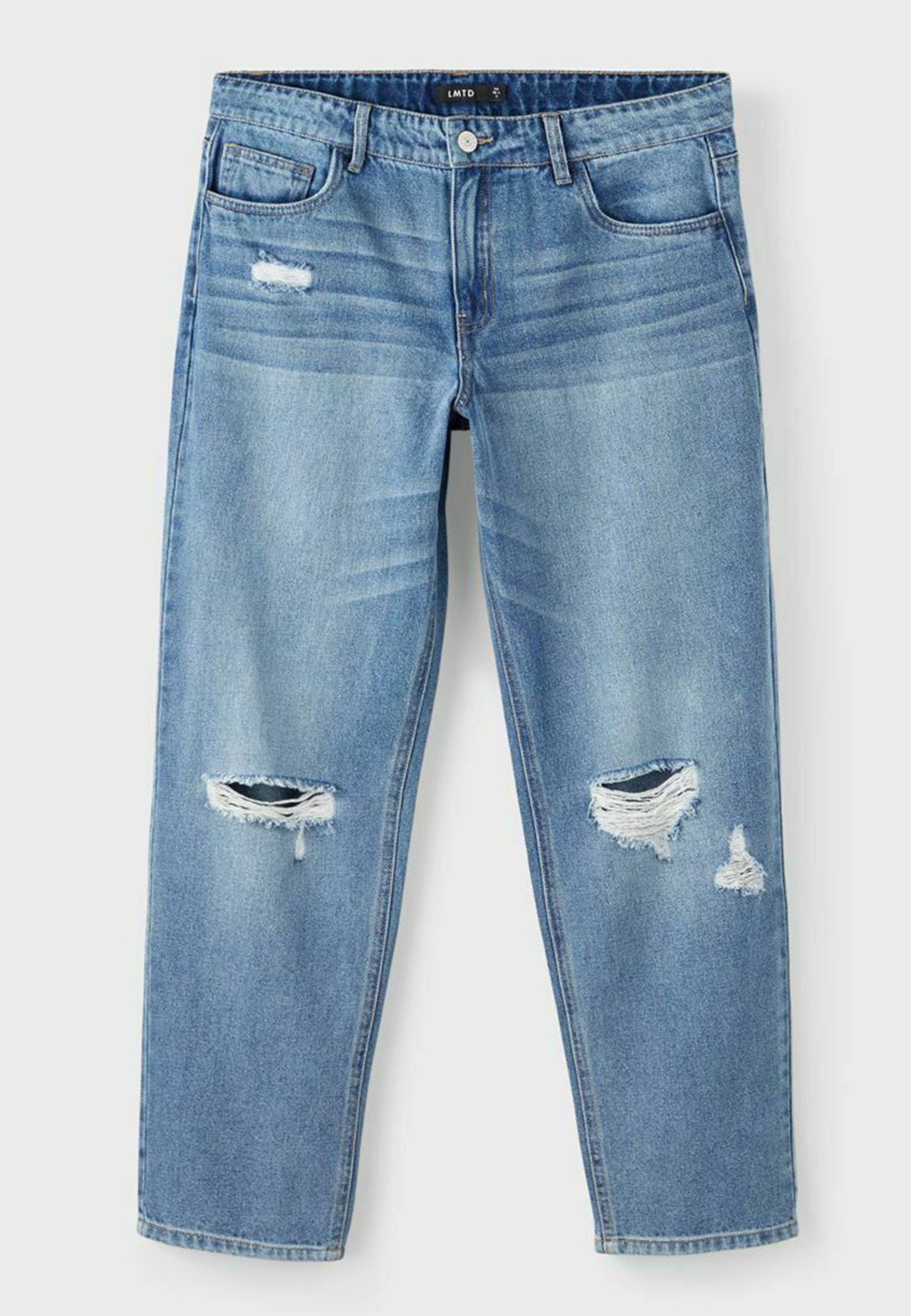 A2Z 4 Kids Jeans Elasticizzati per Bambine Pantaloni in Denim Ricamati - Girls Jeans JN26 Dark Blue 3-4