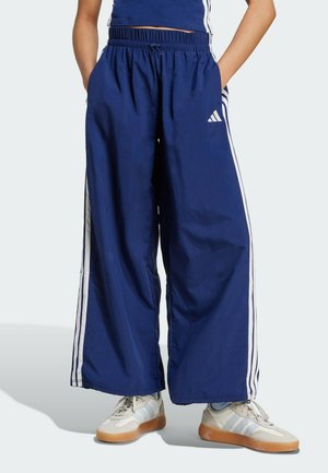 ESSENTIALS STRIPES LIFESTYLE PARACHUTE - Trainingsbroek - dark blue white