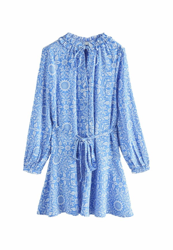 REGULAR FIT - TIE WAIST LONG SLEEVE - Freizeitkleid