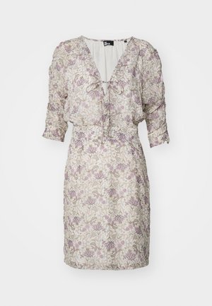 The Kooples ROBE - Freizeitkleid - ecru/mauve chalk