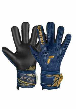 ATTRAKT FREEGEL SILVER - Goalkeeping gloves - blue
