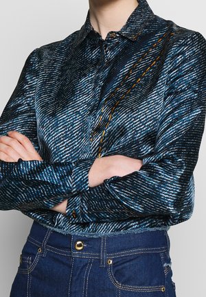 Overhemdblouse - dark-blue denim