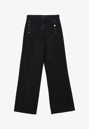 Calliope, JEAN TINTA UNITA - Wide Leg - nero denim