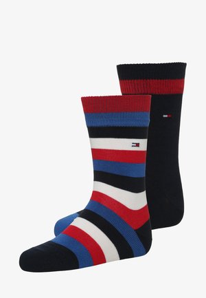 KIDS BASIC STRIPE SOCK 2 PACK UNISEX - Sokker - midnight blue