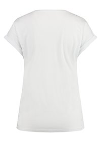 Key Largo WT MOTTO ROUND - T-shirt print - white