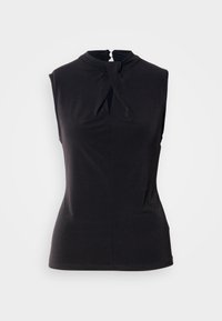 LOOP NECK - Top - black