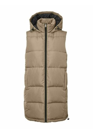 Noisy May PUFFER - Weste - Beige