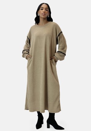 Jumper dress - beige