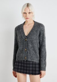 ONLY ONLZOEY REGULAR - Vest - dark grey melange