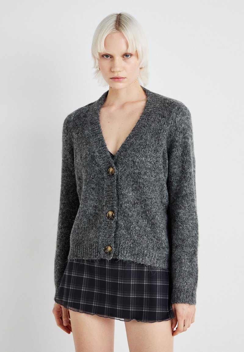 ONLY ONLZOEY REGULAR - Vest - dark grey melange