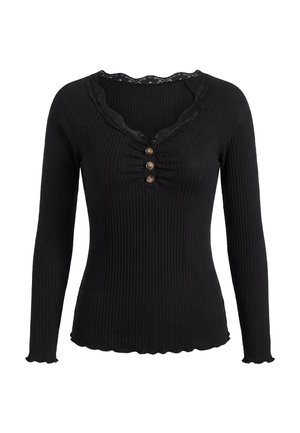 faina, FAINA BLOUSE - Bluză cu mânecă lungă - black