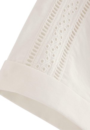 Lindex, LINDEX PYJAMA SHIRT WITH TIE STRING CLOSURE LINDEX - Maglia del pigiama - off white
