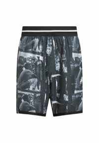 adidas Performance CRAZY LITE AOP - Korte sportsbukser - white black
