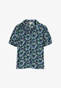 Nem kiválasztott, teal crayon floral dark drift