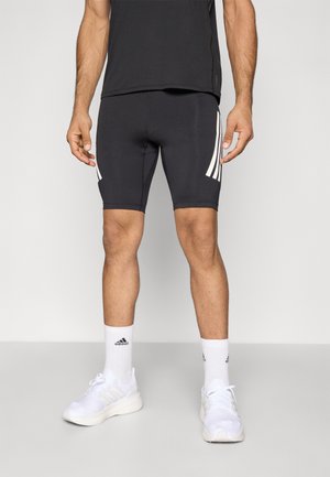 ADI365 - Krátke bežecké legíny - black