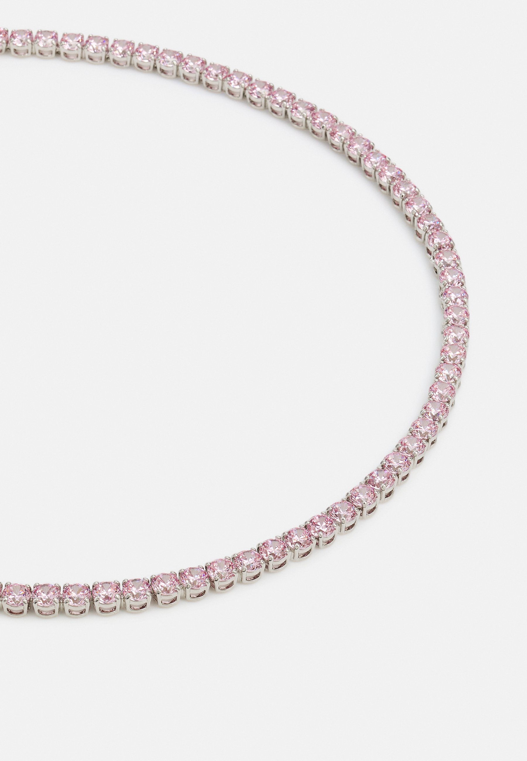 Swarovski MATRIX TENNIS NECKLACE ROUND CUT - Halskette - silver