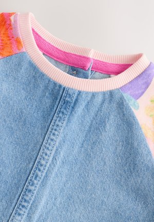 Next REGULAR FIT - RAGLAN - Vestito di jeans - pink monster