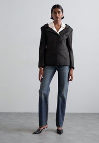Stine Goya DOUBLE COLLAR TAILORED - Bleiser - black/butter milk